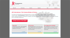 Desktop Screenshot of jdcintl.com